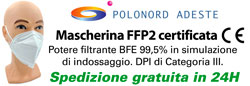Mascherine filtranti FFP2